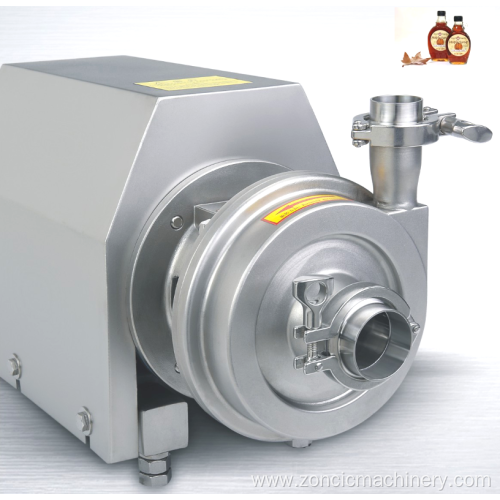 Stainless steel sanitary food grade pump